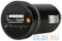 Автомобильное зарядное устройство Kensington K38054EU 1A USB черный