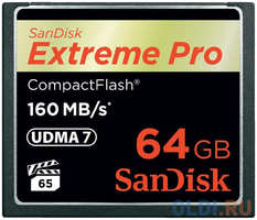 Карта памяти Compact Flash 64Gb SanDisk Extreme Pro UDMA 7 (SDCFXPS-064G-X46)