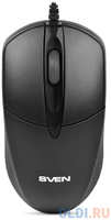 Мышь Sven RX-112, 800dpi, черная USB