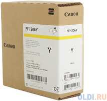 Картридж Canon PFI-306 Y для iPF8300S 8400 9400S 9400