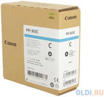 Картридж Canon PFI-303 C для iPF815 825 голубой (2959B001)