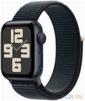 Смарт-часы Apple Watch SE 2023 A2722 40мм OLED корп.темная ночь Sport Loop рем.темная ночь разм.брасл.:M/L (MR9Y3LL/A)