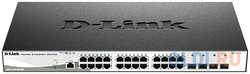 D-Link Коммутатор/ DGS-1210-28X/ME Managed L2 Metro Ethernet Switch 24x1000Base-T, 4x10GBase-X SFP+, Surge 6KV, CLI, RJ45 Console, RPS