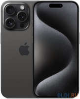 Смартфон Apple A3104 iPhone 15 Pro 256Gb черный титан моноблок 3G 4G 2Sim 6.1″ 1179x2556 iOS 17 48Mpix 802.11 a / b / g / n / ac / ax NFC GPS Protect (MTQ83CH/A)