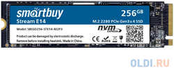 Smart Buy Smartbuy M.2 SSD 256Gb Stream E14 SBSSD256-STE14-M2P3 NVMe PCIe3