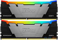 Оперативная память для компьютера Kingston Fury Renegade RGB DIMM 32Gb DDR4 3200 MHz KF432C16RB12AK2 / 32