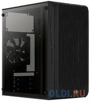 Корпус AeroCool CS-107-A-BK Black Mini Tower (Micro ATX / Mini ITX, без БП, Acrylic, Steel SPCC, 1x120mm ) (4710562759372)