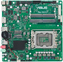 ASUS PRO H610T-CSM, LGA1700, H610, 2*DDR5, DP+HDMI, 2 SATA 6.0, M.2, USB 3.2, USB 2.0, mITX; 90MB1G60-M0EAYC
