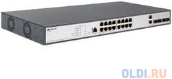 Origo Managed L2 Switch 16x1000Base-T PoE, 2x1000Base-X SFP, 2xCombo 1000Base-T/SFP, PoE Budget 250W, RJ45 Console, 19 w/brackets