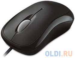 Мышь Microsoft Basic Optical Mouse Black черный оптическая (1000dpi) USB (2but) (P58-00057)