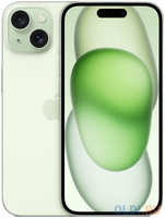 Смартфон Apple A3092 iPhone 15 128Gb салатовый моноблок 3G 4G 6.1″ iOS 17 802.11 a / b / g / n / ac / ax NFC GPS (MV9N3CH/A)