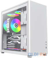 Компьютерный корпус, без блока питания ATX /  Gamemax Spark Pro Full White ATX case, white, w / o PSU, w / 1xUSB3.0+1xType-C, 1xCombo Audio
