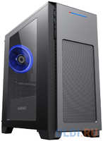 Компьютерный корпус, без блока питания mATX /  Gamemax M63 mATX case, black, w / o PSU, w / 2xUSB3.0 +HD-Audio, w / 1x12mm Blue LED fan (GMX-RF12B)