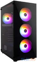 1STPLAYER FIRE DANCING V7 / ATX, TG / 4x120mm LED fans inc. / V7-4F1