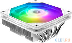 Вентилятор для процессора ID-COOLING IS-55 ARGB WHITE 4-pin, 125W / PWM / LGA1700 / 1200 /  115x / AM4 / AM5 / Low profile / Screws