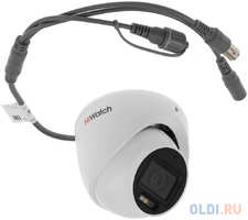 Hikvision Камера видеонаблюдения аналоговая HiWatch DS-T203A(B) (2.8mm) 2.8-2.8мм HD-TVI цв. корп.:белый (DS-T203A(B) (2.8MM))