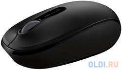 Мышь Microsoft Mobile Mouse 1850 черный оптическая (1000dpi) беспроводная USB для ноутбука (2but) (U7Z-00003)