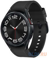 Смарт-часы Samsung Galaxy Watch6 Classic 43мм, 1.3″, черный  /  черный [sm-r950nzkacis]