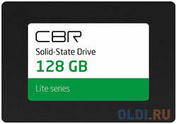 CBR SSD-128GB-2.5-LT22, Внутренний SSD-накопитель, серия ″Lite″, 128 GB, 2.5″, SATA III 6 Gbit/s, SM2259XT, 3D TLC NAND, R/W speed up t