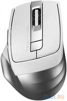 Мышь A4Tech Fstyler FB35S белый / серый оптическая (2000dpi) беспроводная BT / Radio USB для ноутбука (5but) (FB35S USB ICY WHITE)