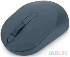 Dell Mouse MS3320W Wireless; Mobile; USB; Optical; 1600 dpi; 3 butt; , BT 5.0; Midnight Green (570-Abqh)