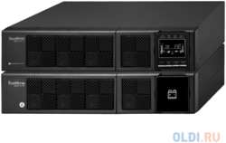 Systeme Electriс Smart-Save Online SRV, 6000VA / 5400W, On-Line, Extended-run, Rack 4U(Tower convertible), LCD, Out: Hardwire, SNMP Intelligent Slot, US (SRVSE6KRTXLI4U)