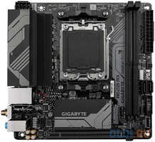 GigaByte A620I AX, Socket AM5, AMD A620, 2xDDR5-5200, HDMI+DP, 1xPCI-Ex16, 2xSATA3(RAID 0,1), 1xM.2, 8 Ch Audio, 2.5GbLan, WiFi, (2+2)xUSB2.0, (3+2)xUSB3.2, (1