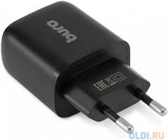 Сетевое зар./устр. Buro BUWG1 18W 3A (QC) USB-A универсальное (BUWG18P100BK)