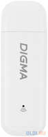 Модем 3G / 4G Digma Dongle WiFi DW1960 USB Wi-Fi Firewall +Router внешний белый (DW1960WH)
