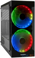 Корпус Miditower ExeGate i3 MATRIX-PPH600 (ATX, БП 600PPH 80+Bronze 12см, 2*USB+1*USB3.0, HD аудио, 2 вент. 18см с RGB подсветкой, пылевые фил