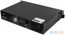 ИБП Systeme Electric Smart-Save SMT 2000 ВА, монтаж в стойку 2U, 230 В, 6 розеток IEC C13, SmartSlot, AVR, LCD, USB HID (SMTSE2000RMI2U)