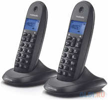 Р / Телефон Dect Motorola C1002LB+ черный (107C1002LB+)