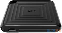 Внешний SSD диск 1.8″ 256 Gb USB Type-C Silicon Power PC60 черный