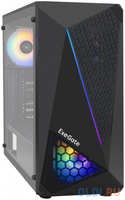 Корпус Miditower ExeGate EVO-8225-NPX500 (ATX, БП 500NPX с вент. 12см, 2*USB+1*USB3.0, 2 вент. с RGB подсветкой и полоса на передней панели, б