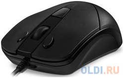 Мышь SVEN RX-95 чёрная (USB, 6 кнопок, 4000 dpi) (SV-020323)