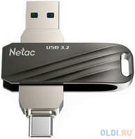 Флеш Диск Netac US11 64GB USB3.0+TypeC Dual Flash Drive (#NT03US11C-064G-32BK)