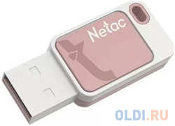 Флеш Диск Netac UA31 64Gb, USB2.0, розовая