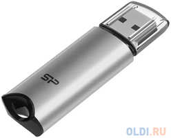 Флеш Диск Silicon Power 64Gb Marvel M02 SP064GBUF3M02V1S, Silver