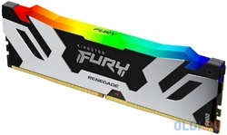 Модуль памяти DDR 5 DIMM 32Gb PC51200, 6400Mhz, Kingston FURY Renegade RGB XMP CL32 (KF564C32RSA-32) (retail)