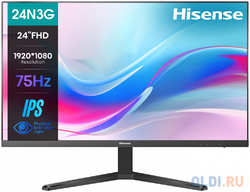 Монитор Hisense 23.8″ 24N3G черный IPS LED 5ms 16:9 HDMI 1000:1 250cd 178гр / 178гр 1920x1080 75Hz VGA FHD 3.1кг