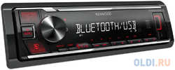 Автомагнитола Kenwood KMM-BT209 1DIN 4x50Вт v4.2 USB 2.0 AUX 1 RDS