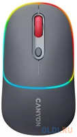 CANYON MW-22, 2 in 1 Wireless optical mouse with 4 buttons,Silent switch for right/left keys,DPI 800/1200/1600, 2 mode(BT/ 2.4GHz), 650mAh Li-poly ba