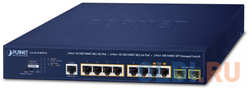 PLANET GS-4210-8HP2S IPv6 / IPv4,2-Port 10 / 100 / 1000T 802.3bt 95W PoE + 6-Port 10 / 100 / 1000T 802.3at PoE + 2-Port 100 / 1000X SFP Managed Switch(240W PoE Bu