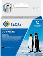 Картридж струйный G&G GG-C9351A черный (17мл) для HP DJ 3920 / 3940 / D1360 / D1460 / D1470 / D1560 / D2330 / D2360 / D2430 / D2460 / F370 / F375 / F380 / F2180 / F2187 / F2224