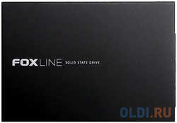 Foxline SSD X5SE, 960GB, 2.5 7mm, SATA3, 3D TLC, R/W 550/540MB/s, IOPs 70 000/65 000, TBW 500, DWPD 0.7 (2 года)