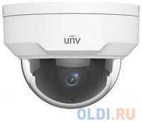 Uniview IPC3F12P-RU3 Видеокамера IP купольная антивандальная {1/2.8″ 2 Мп КМОП @ 30 к/с, ИК-подсветка до 30м., 0.02 Лк @F2.0, объектив 2.8 мм, DW