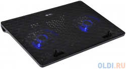 Подставка для ноутбука Digma D-NCP156-2 15.6″360x260x27мм 2xUSB 2x 120ммFAN 650г черный