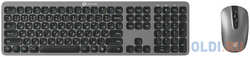 Oklick Клавиатура + мышь Оклик 300M клав: мышь:/ USB беспроводная slim