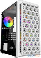 Корпус Powercase Mistral Micro T3W, Tempered Glass, Mesh, 2x 140mm + 1х 120mm 5-color fan, mATX (CMIMTW-L3)