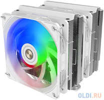 ALSEYE CPU COOLER N600W-DT-HY white TDP:250W Product Dimension: 125 x 143 x 158mm Heat Pipe: ?6mm x 6 pcs Fan Dimension: 120x120x25mm Voltage: DC 12V Current